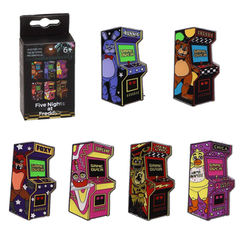 Five Nights At Freddy's Arcade Blind Box Enamel Pin, Image 1