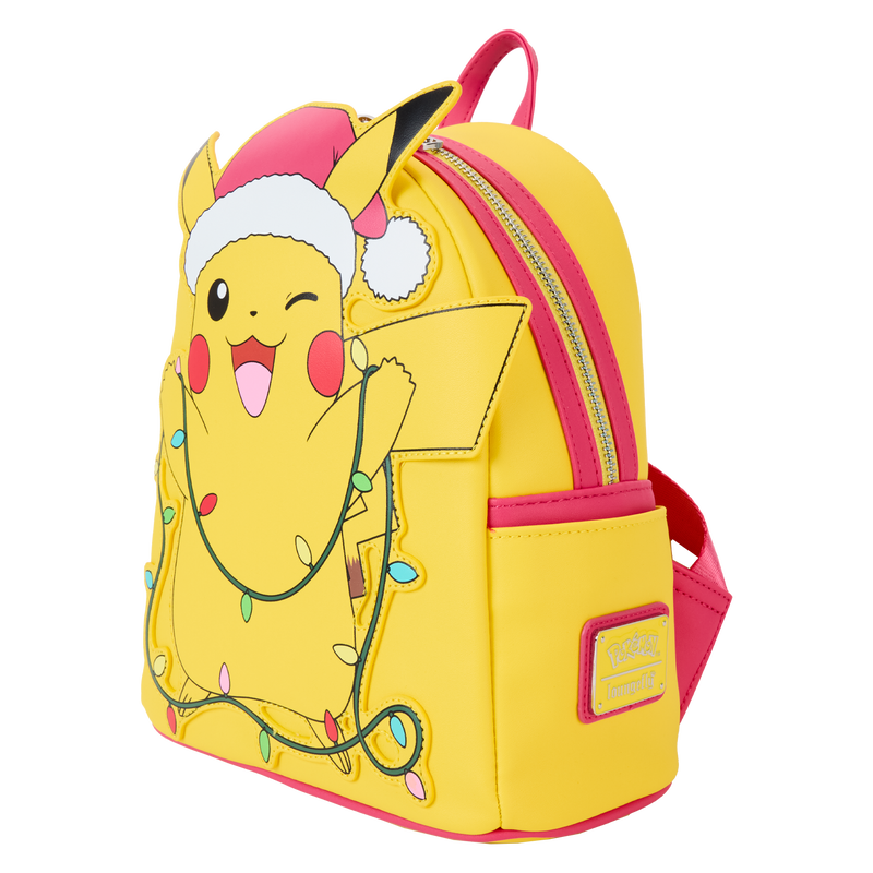 Pokémon Santa Pikachu String Lights Light Up Mini Backpack, , hi-res view 5