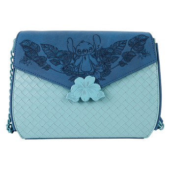 Stitch Embroidered Floral Crossbody Bag, Image 1