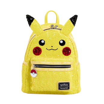 Pokémon Sequin Pikachu Cosplay Mini Backpack, Image 1