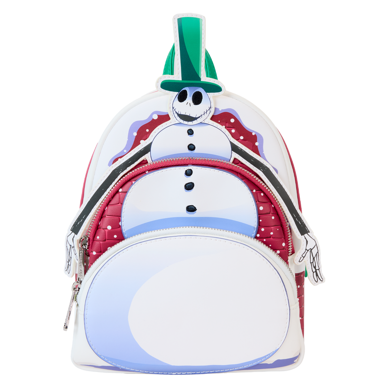 The Nightmare Before Christmas Exclusive Snowman Jack Skellington Mini Backpack, , hi-res view 1