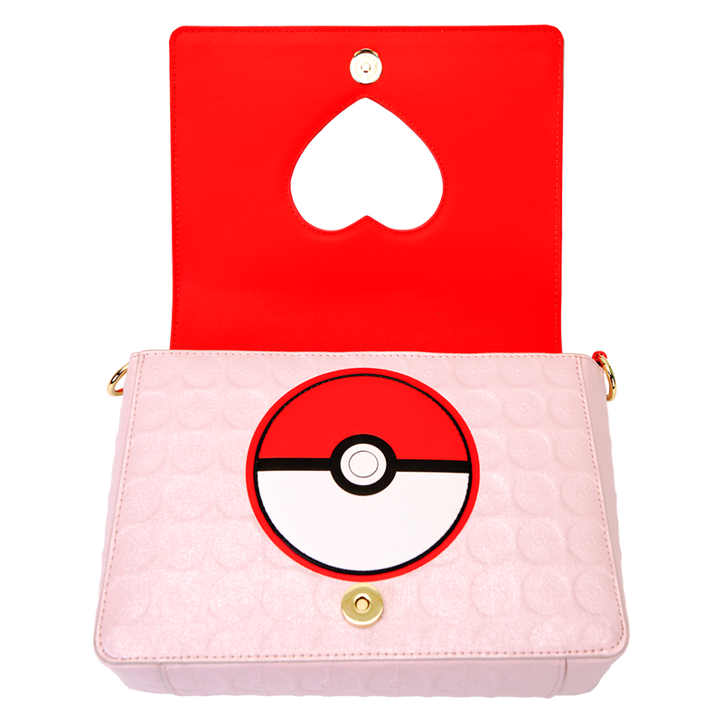 Pok&eacute;mon Exclusive I Choose You Hearts Crossbody Bag, , hi-res view 7