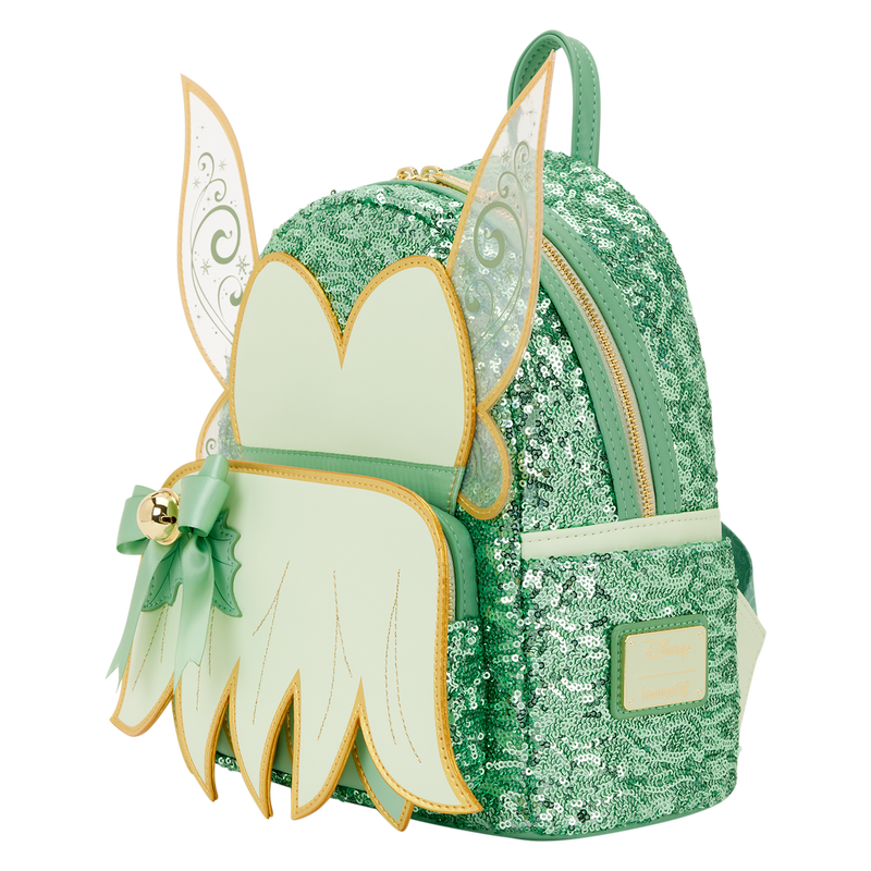 Peter Pan Tinker Bell Holiday Cosplay Sequin Mini Backpack, , hi-res view 4