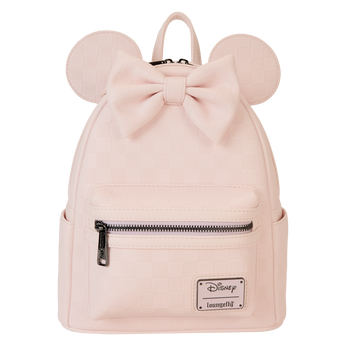 Minnie Mouse Checkered Texture Mini Backpack, , hi-res view 1