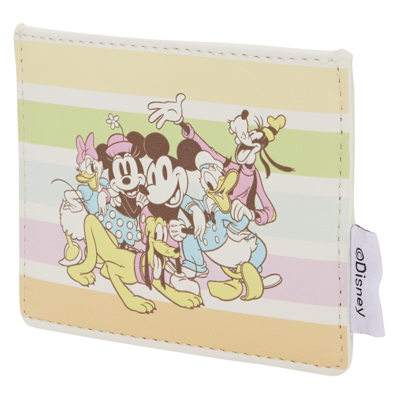 Mickey & Friends Rainbow Stripes Card Holder, , hi-res view 3