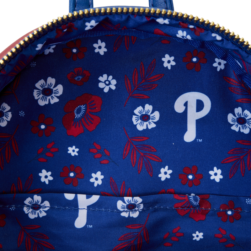 MLB Philadelphia Phillies Floral Mini Backpack, , hi-res view 7
