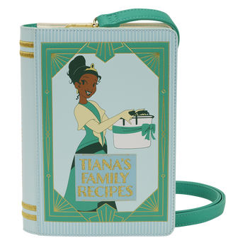 The Princess and the Frog Tiana Recipe Book Crossbody Bag, Image 1