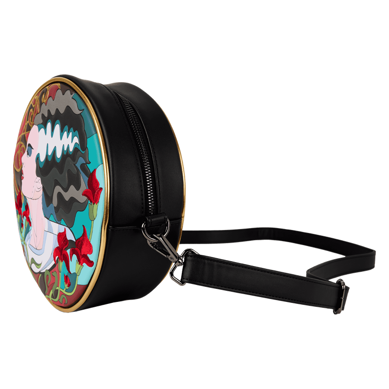 Universal Monsters The Bride Of Frankenstein Stained Glass Crossbody Bag, , hi-res view 4