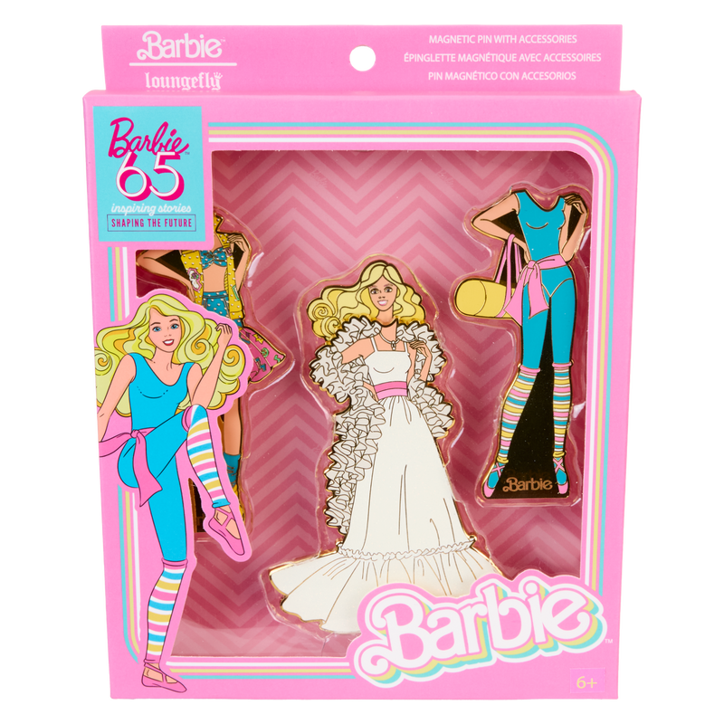 Barbie™ 65th Anniversary Paper Doll Magnetic Pin Set, , hi-res view 1