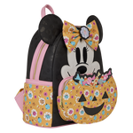 Minnie Mouse Cosplay Floral Pumpkin Glow Mini Backpack, , hi-res view 6