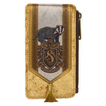 Exclusive Harry Potter Hufflepuff Banner Velvet Card Holder,  Exclusive Harry Potter Hufflepuff Banner Velvet Card Holder, Image 1