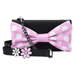 Minnie Mouse Floral Rock The Dots Clutch Crossbody Bag, , hi-res view 1