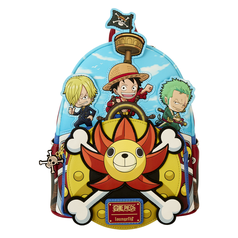 One Piece Thousand Sunny Ship Mini Backpack, , hi-res view 1