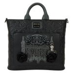 Wednesday Black Roses Convertible Backpack & Tote Crossbody Bag, , hi-res view 1