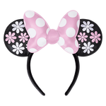 Minnie Mouse Floral Rock The Dots Ear Headband, , hi-res view 1