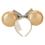 Minnie Mouse Exclusive Metallic Gold & Silver Quilted Ear Headband, , hi-res view 7