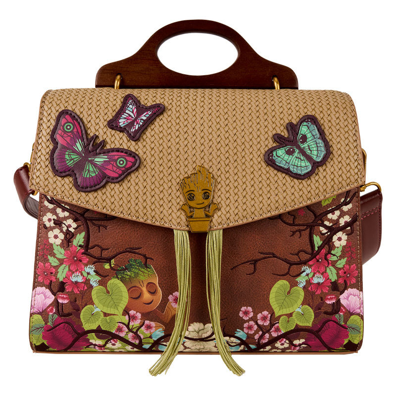 Guardians of the Galaxy Floral Groot Crossbody Bag, , hi-res view 1