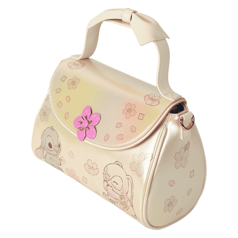 Stitch & Angel Cherry Blossom Bow Handle Crossbody Bag, , hi-res view 5