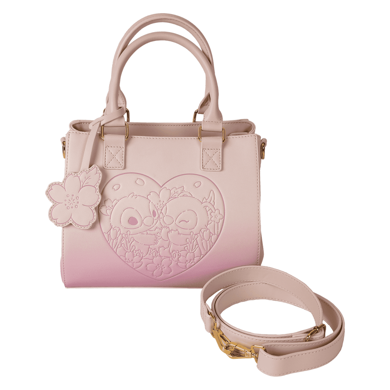 Stitch & Angel Cherry Blossom Heart Crossbody Bag, , hi-res view 9