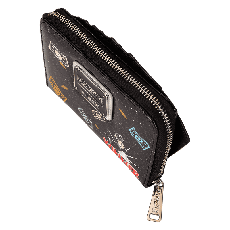 Monopoly 90th Anniversary Money Glitter Zip Around Wallet, , hi-res view 6