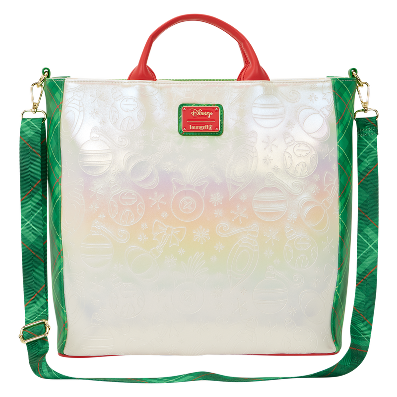 Lilo & Stitch Holiday Tote Pin Trader Crossbody Bag, , hi-res view 4