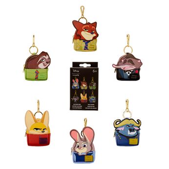 Zootopia 2 Cosplay Mystery Mini Backpack Keychain Charm, Image 1