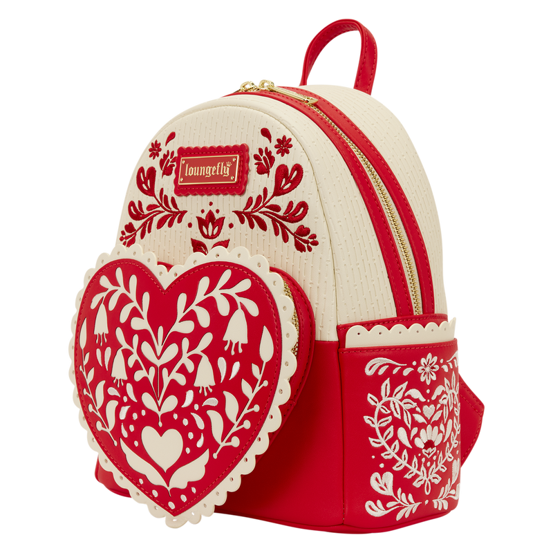 Loungefly Exclusive Vintage Valentine Mini Backpack, , hi-res view 4