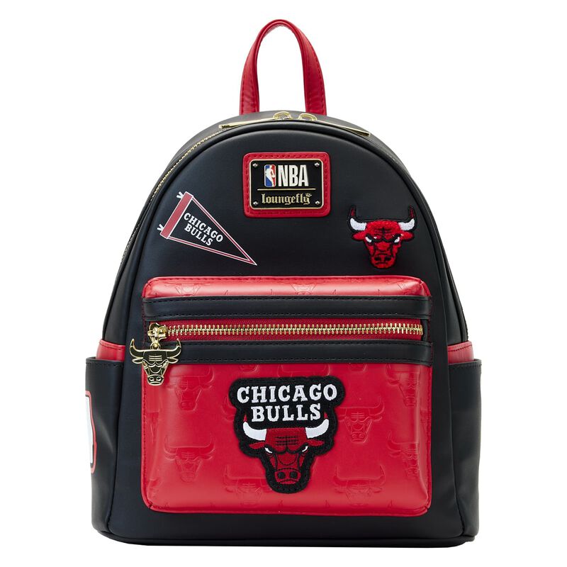 NBA Chicago Bulls Patch Icons Mini Backpack, , hi-res view 1