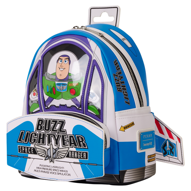 Toy Story 30th Anniversary Buzz Lightyear Glow Mini Backpack, , hi-res view 4