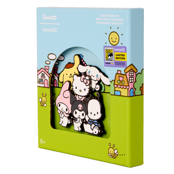 SDCC Limited Edition Hello Kitty & Friends 3" Collector Box Pin, Image 2