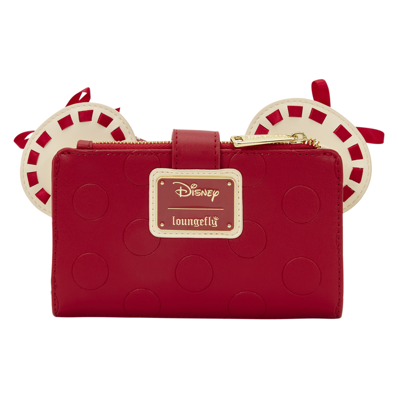 Minnie Mouse Rock the Dots Coquette Flap Wallet, , hi-res view 6