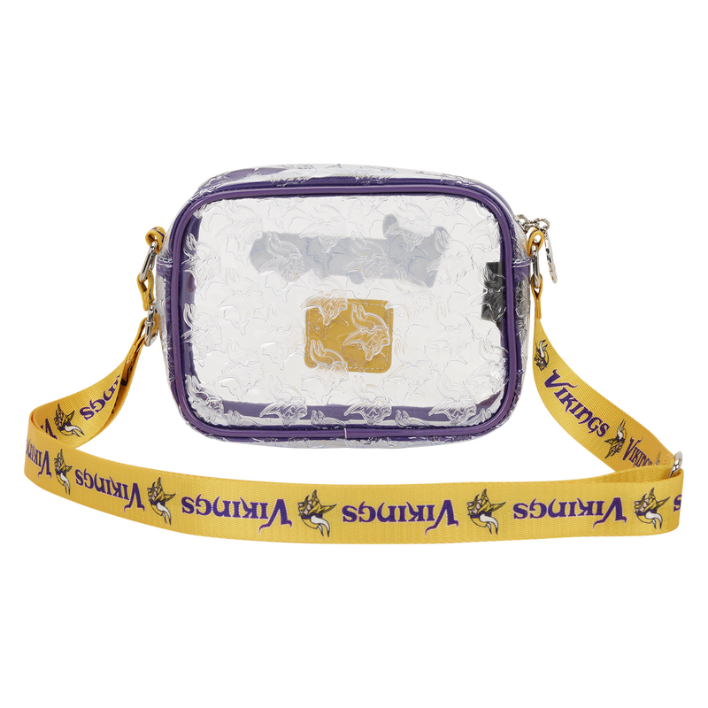 NFL Minnesota Vikings Clear Crossbody Stadium Bag, , hi-res view 4