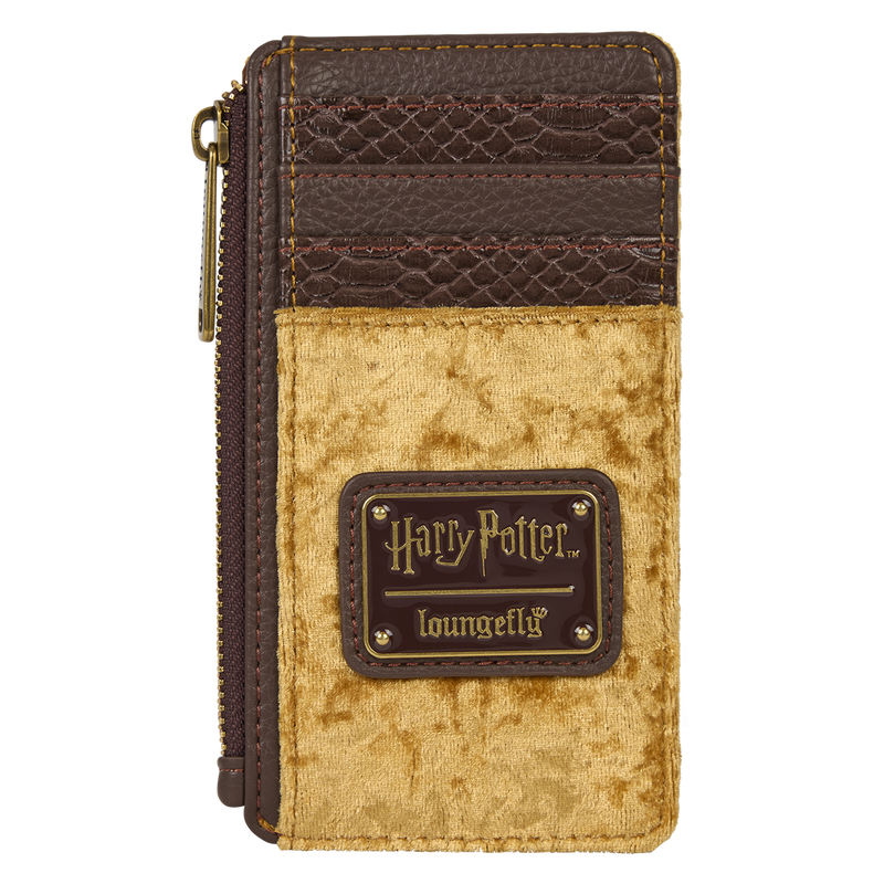 Exclusive Harry Potter Hufflepuff Banner Velvet Card Holder, , hi-res view 3