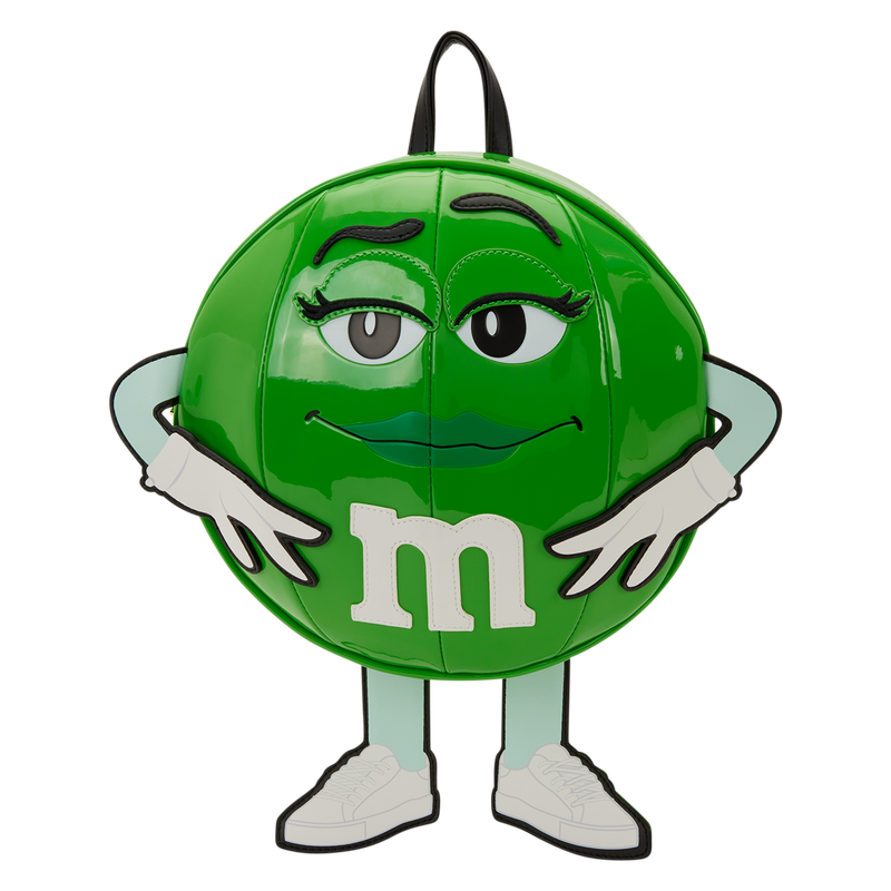 Loungefly x M&M'S Green Character Cosplay Chocolate Scented Mini Backpack, , hi-res view 7