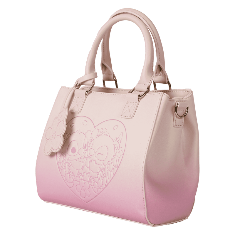 Stitch & Angel Cherry Blossom Heart Crossbody Bag, , hi-res view 4