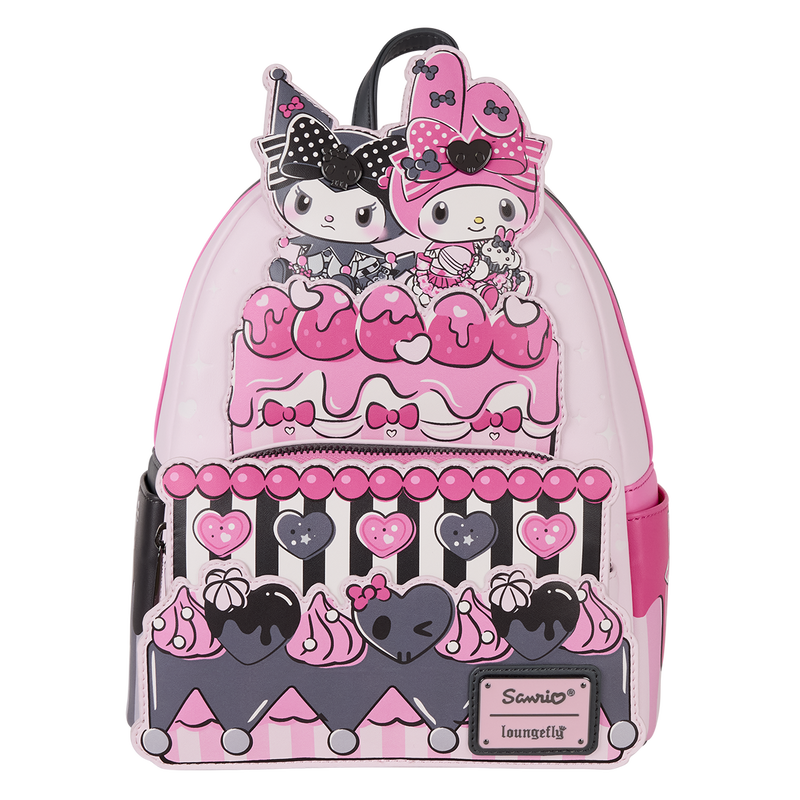 Sanrio My Melody & Kuromi Cake Mini Backpack, , hi-res view 1
