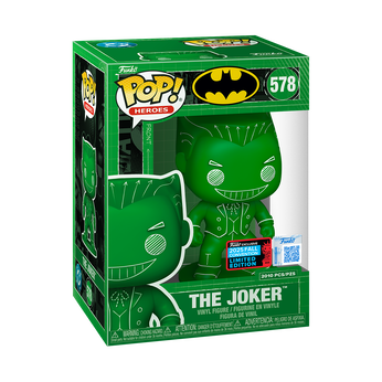 Pop! The Joker (Green Blueprint Deco) with Pop! Protector,  Pop! The Joker (Green Blueprint Deco) with Pop! Protector, Image 2