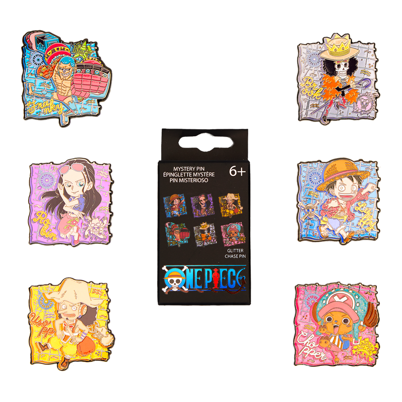 One Piece Map Mystery Box Pin, , hi-res view 1