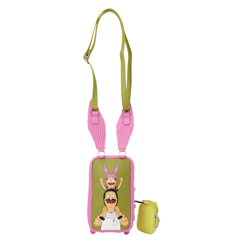Bob's Burgers Louise Cosplay Cell Phone Crossbody Bag with Glow Coin Bag, , hi-res view 8