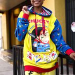 Chucky Good Guys Color Block Unisex Hoodie, , hi-res view 2