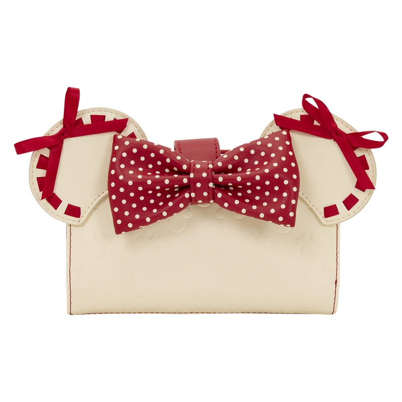 Minnie Mouse Rock the Dots Coquette Flap Wallet, , hi-res view 1