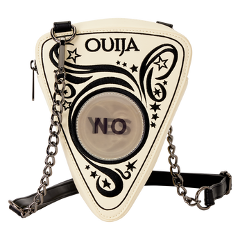 Ouija Planchette Lenticular Glow Figural Crossbody Bag,  Ouija Planchette Lenticular Glow Figural Crossbody Bag, Image 1