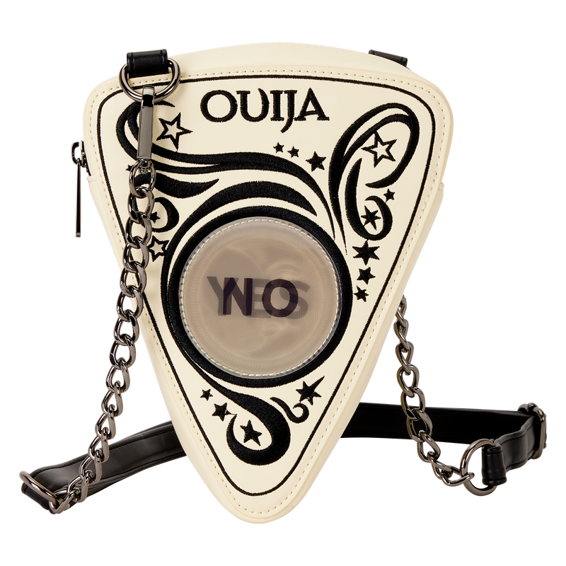Ouija Planchette Lenticular Glow Figural Crossbody Bag, , hi-res view 1