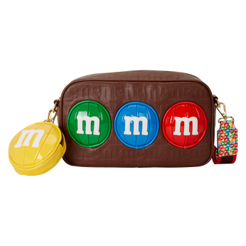Loungefly x M&M’S Candies Scented Crossbody Bag with Coin Bag,  Loungefly x M&M’S Candies Scented Crossbody Bag with Coin Bag, Image 1