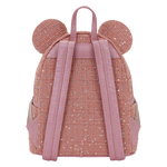 Exclusive Minnie Mouse Glitter Tweed Mini Backpack, , hi-res view 5