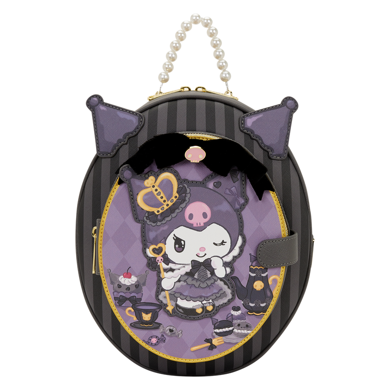 Sanrio Kuromi 20th Anniversary Cameo Mini Backpack, , hi-res view 1