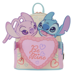 Stitch & Angel Be Mine Mini Backpack, , hi-res view 1
