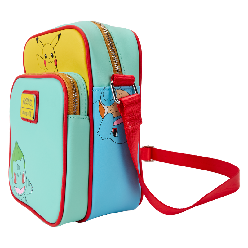 Pok&eacute;mon Color Block Starters Crossbody Bag, , hi-res view 4