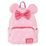 Minnie Mouse Exclusive Hearts Strawberry Scented Sherpa Mini Backpack, , hi-res view 1
