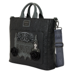 Wednesday Black Roses Convertible Backpack & Tote Crossbody Bag, , hi-res view 4